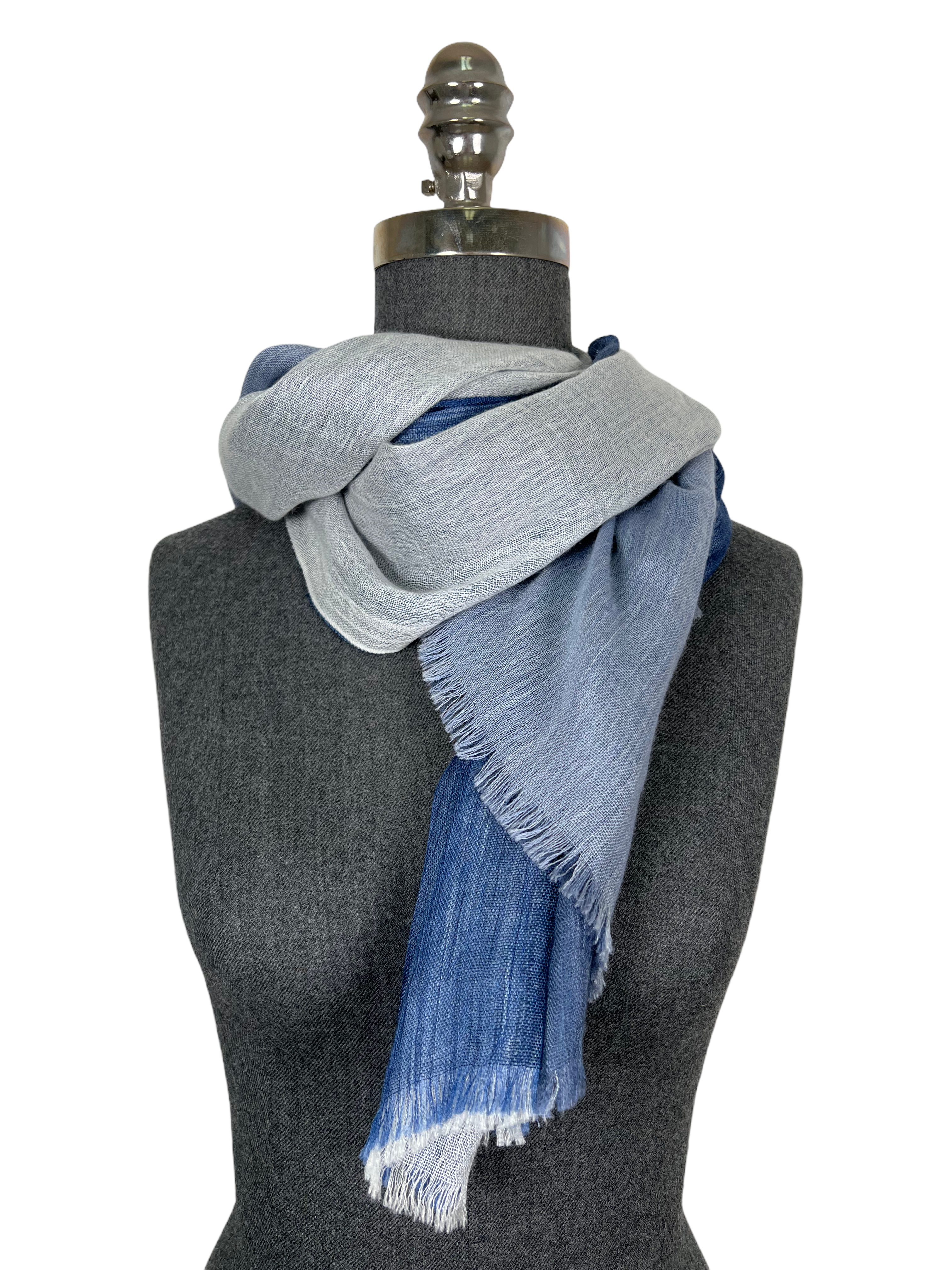 Loro Piana Aylit Pure Cashmere & Silk Gauze Stole Scarf - Luxury Women's Fashion Accessory for Winter, Travel & Special Occasions