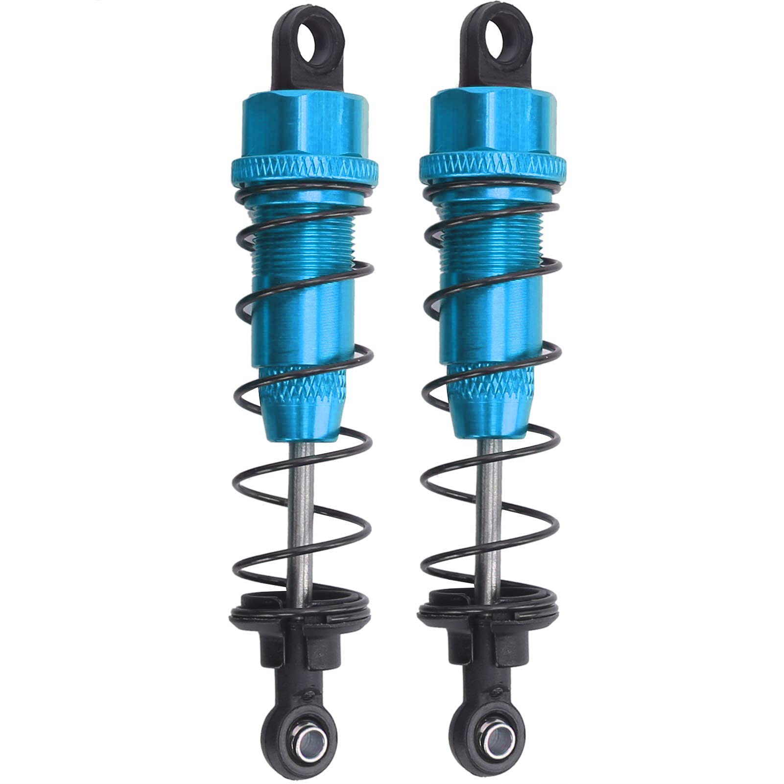 High-Quality Metal RC Damper Shocks with Oil - Flexible & Durable Suspension for RC Cars (Blue) | Perfect for Off-Road Racing, Crawling & Family Hobby Use
