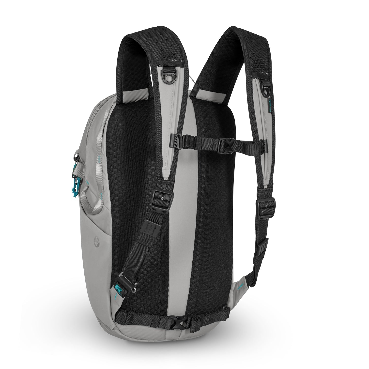 Pacsafe Eco 18L Anti-Theft Waterproof Travel Backpack for Commuting, Hiking & Airport Security - RFID Protection & Cut-Resistant Straps