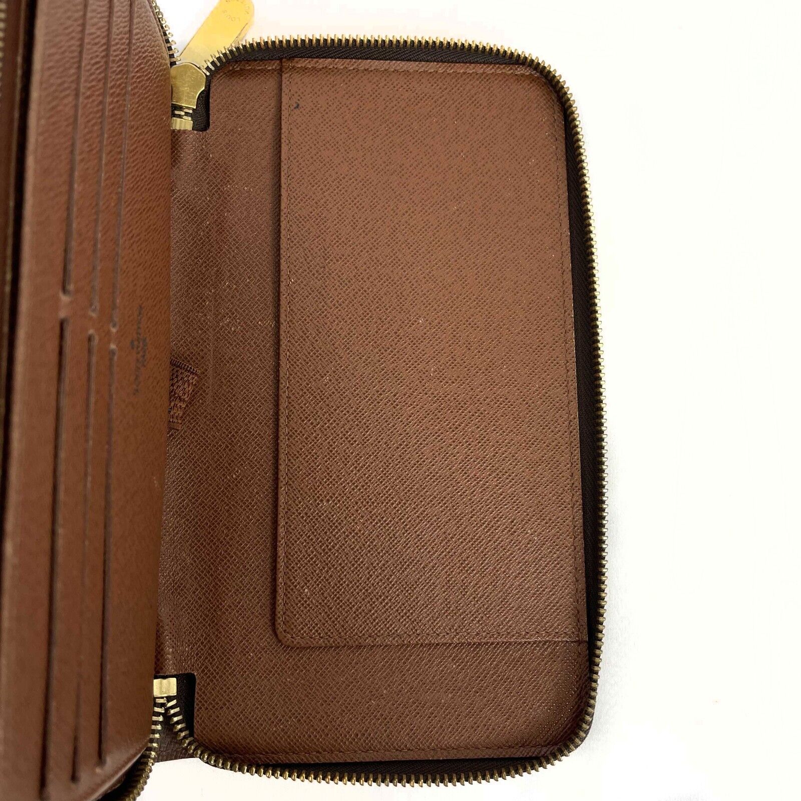 Louis Vuitton Zippy Organizer Wallet - Brown Monogram Canvas Card Holder for Men & Women | Perfect for Everyday Use, Travel & Business