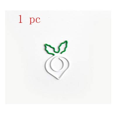 Cute Carrot Metal Bookmark Clip for Books, Planner & Office Supplies - Kawaii Stationery Gift