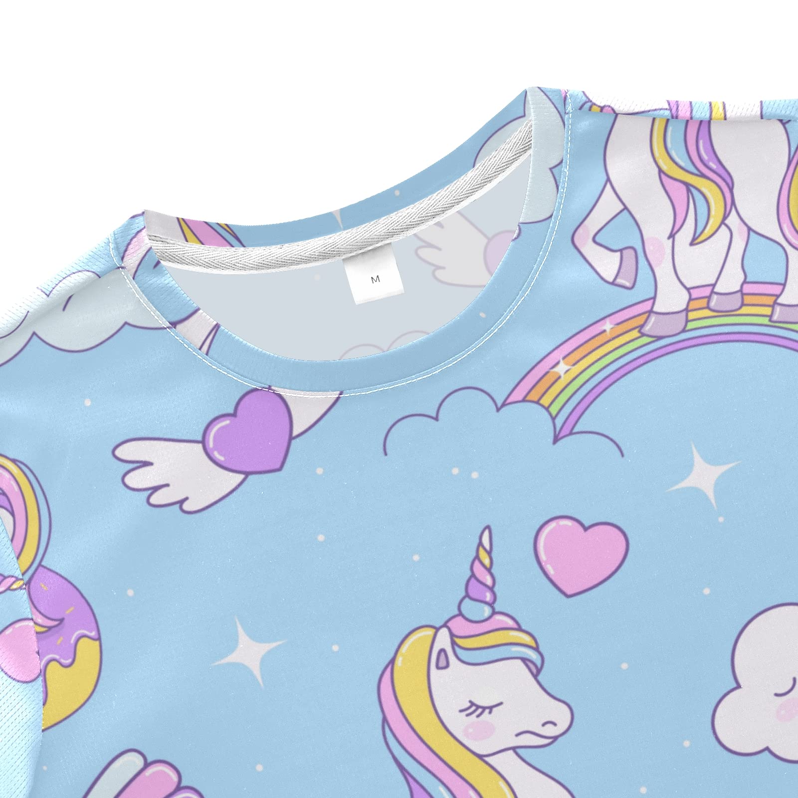 Unicorn Rainbow Boys Summer Outfits - Short Sleeve T-Shirt & Shorts Playwear Set for Kids | Perfect for Outdoor Play, Birthday Parties & Summer Adventures