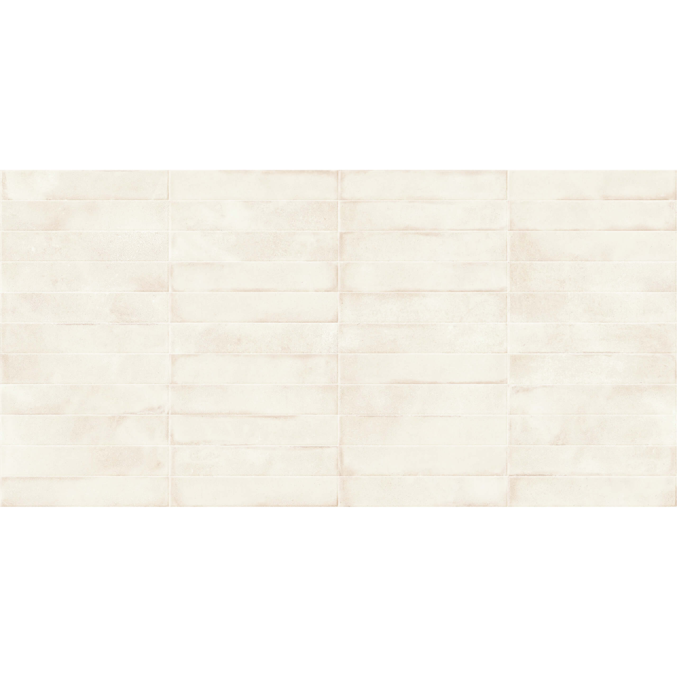 Amuri Matt 53x300 Avorio White Ceramic Wall Tile - Perfect for Bathroom, Kitchen Backsplash & Shower Renovation