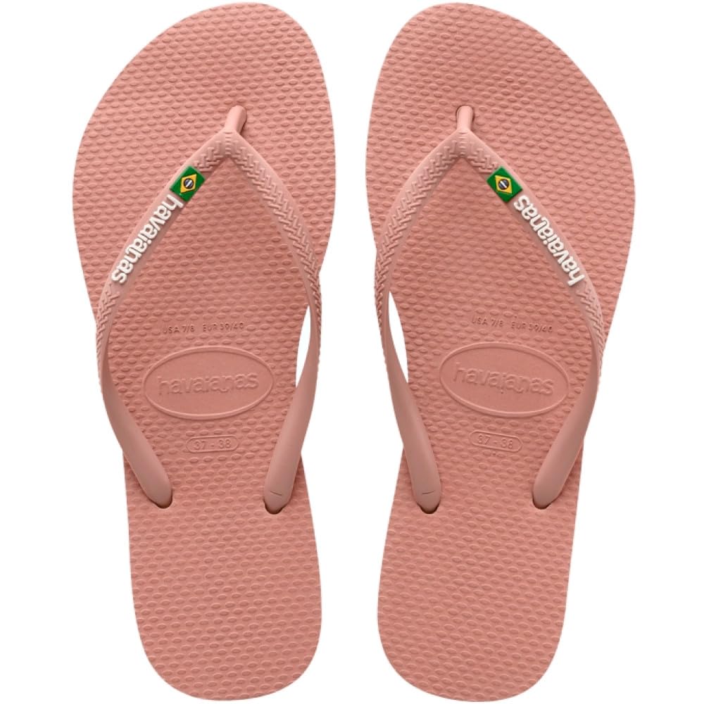 Havaianas Women's Flip Flop Sandals - Comfortable & Stylish Pink Crocus Rose 3544 | Perfect for Beach, Pool & Summer Outfits