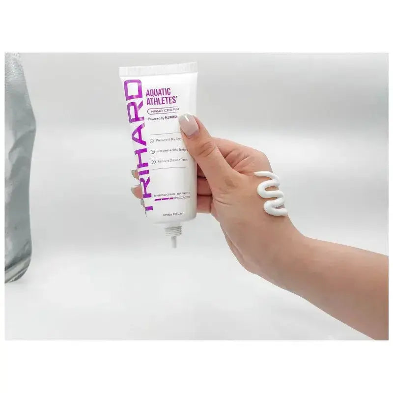 Best Hand Cream for Swimmers & Aquatic Athletes - Moisturizing After Swimming Lotion for Dry Skin - Perfect for Pool, Beach & Water Sports Recovery