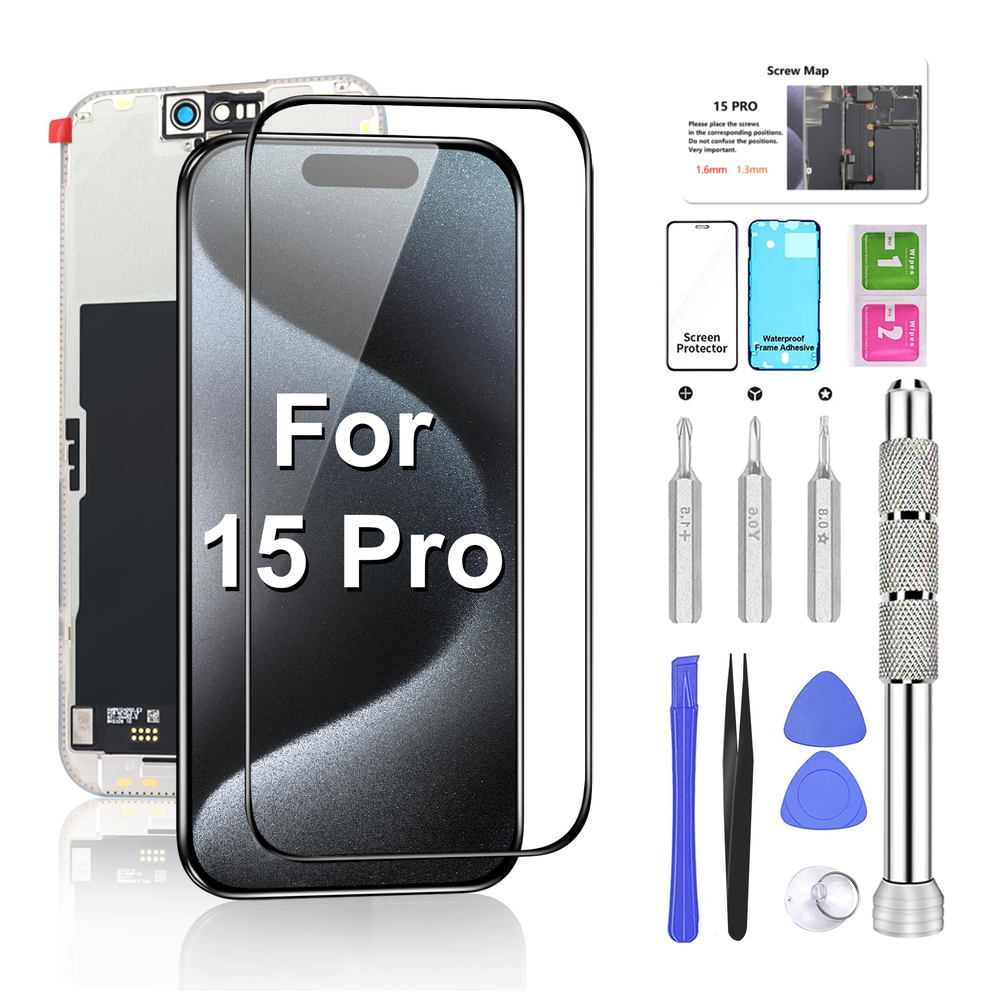 Original iPhone 15 Pro Screen Replacement 6.1
