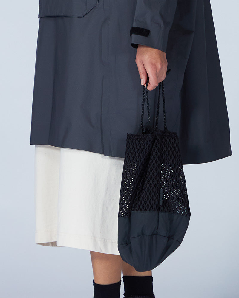 Double Sided Mesh Drawstring Pouch - Lightweight & Durable for Gym, Travel, and Everyday Use