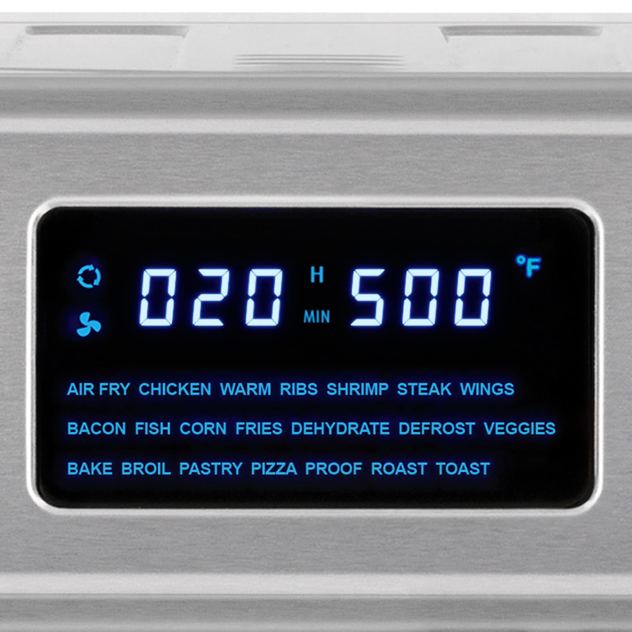 Kalorik MAXX Digital 26-Quart 10-in-1 Air Fryer Toaster Oven with 15 Accessories & Cookbook - 1700W Stainless Steel Countertop Convection Oven, 21 Presets for Baking, Roasting, Broiling - Perfect for Family Cooking & Meal Prep
