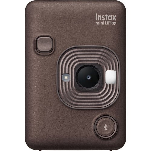 FUJIFILM INSTAX MINI Liplay Hybrid Instant Camera (Deep Bronze) - Digital & Instant Print Camera for Travel, Parties & Memories