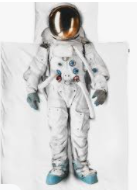 SNRK Astronaut Duvet Cover Set - Space Themed Bedding for Kids & Adults - Perfect for Galaxy Themed Bedrooms & Sci-Fi Decor