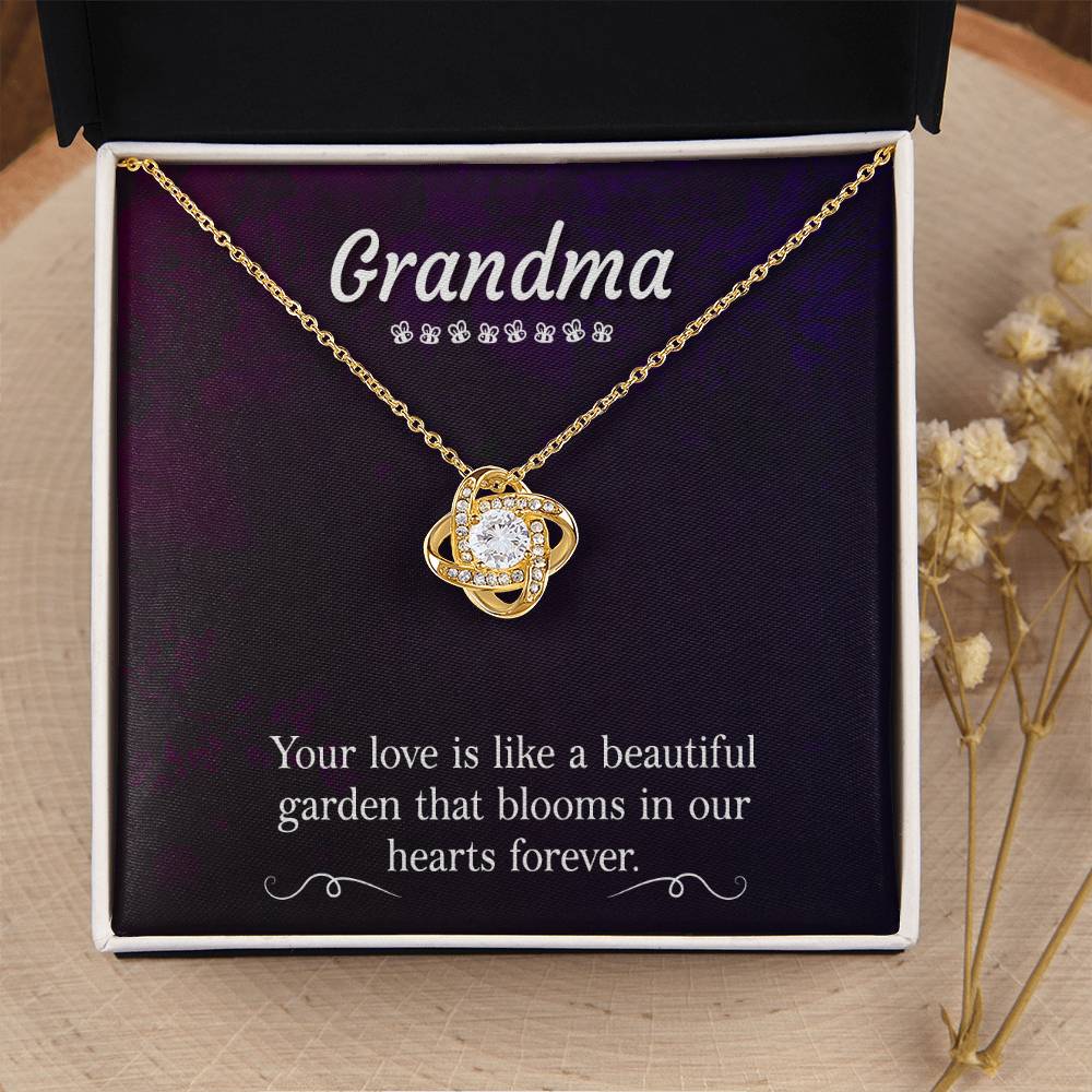 Elegant Jewelry Gifts for Grandma - Sterling Silver Necklace with Heart Pendant | Perfect Birthday, Mother's Day & Christmas Gift for Grandmother | Ideal for Special Occasions & Family Gatherings