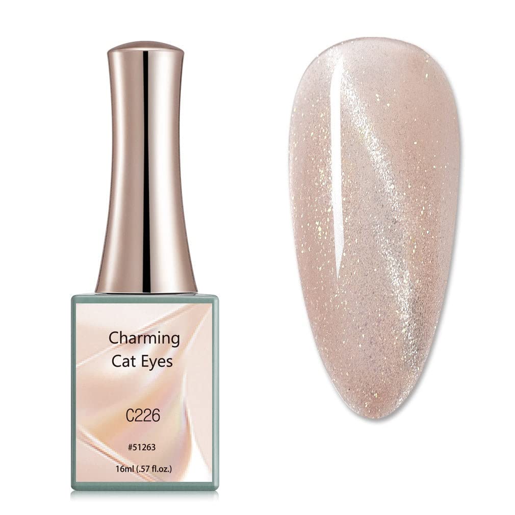 BELLE GAGA™ CANNI Gel Nail Polish Set - 16ml Soak Off LED UV Nail Polish for Manicure, Salon & DIY Home Nail Art (Color C226) | Long Lasting, Professional Quality, Perfect for Parties, Weddings & Everyday Wear