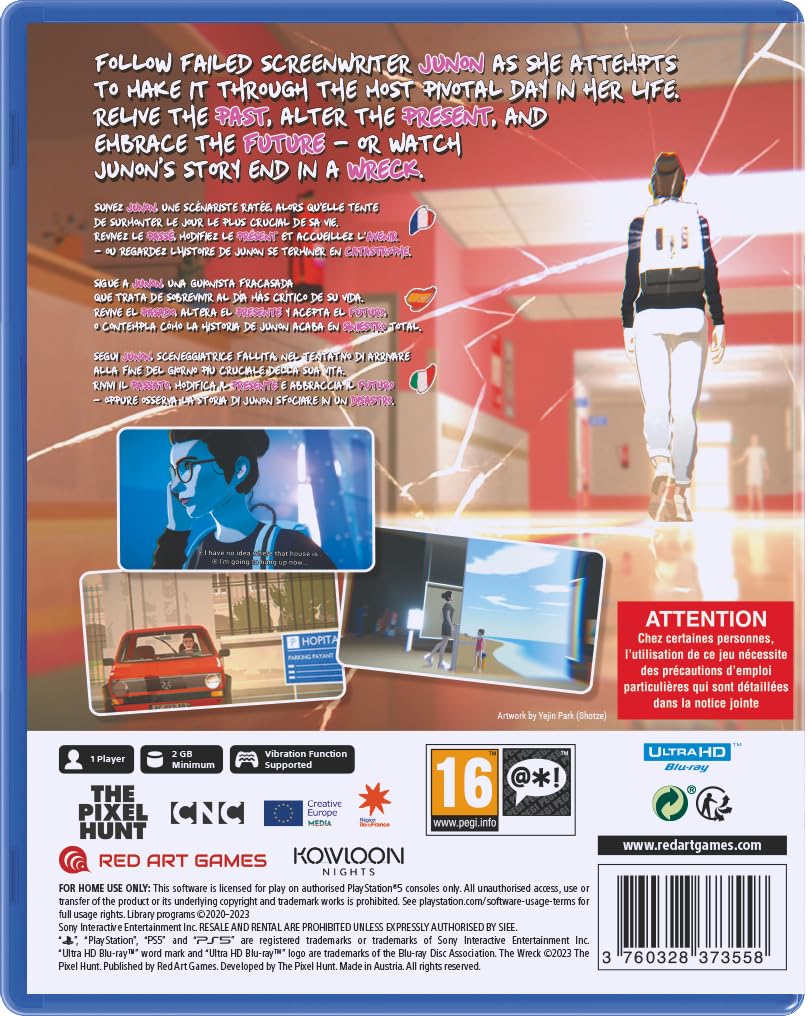 Wreck Playstation 5 Game - Action-Adventure PS5 Video Game for Adults & Teens | Perfect for Gaming Nights & Competitive Play