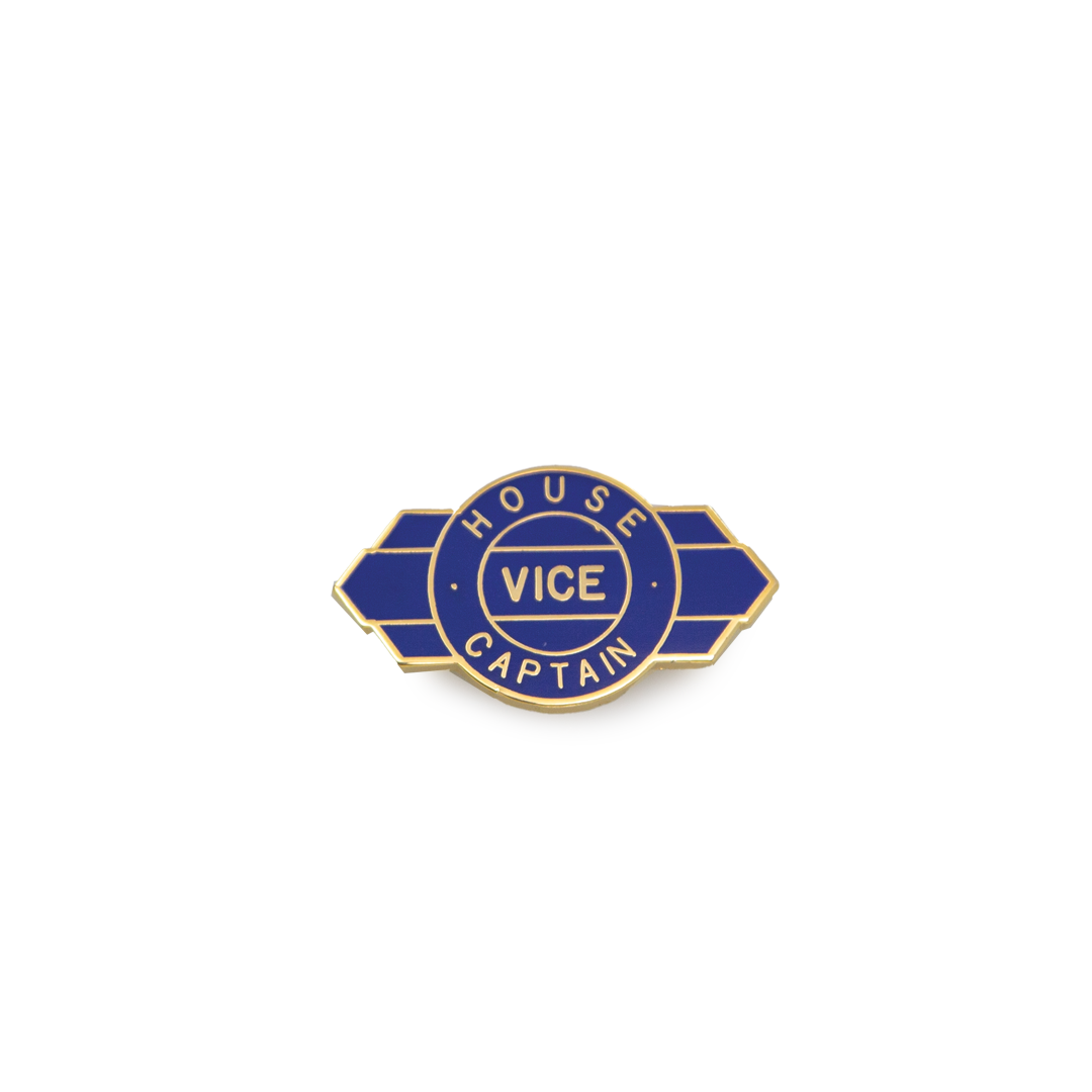 House Vice Captain Badge - Premium Metal Pin for School Leadership, Student Council, and Team Recognition - Perfect for Uniforms, Jackets, and Backpacks