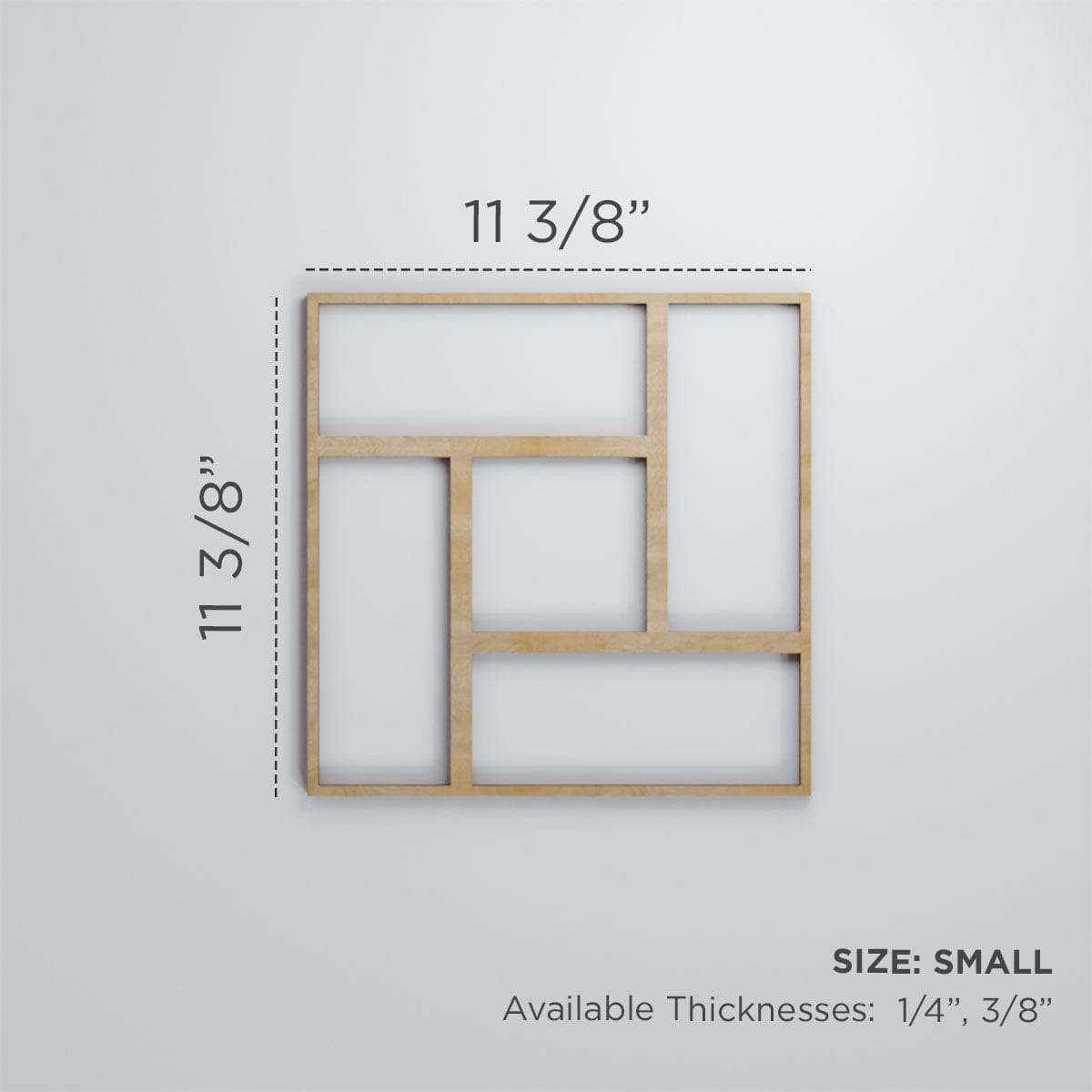 Sheffield Decorative Fretwork Wall Panels - Laser Cut Metal Wall Decor for Home & Office - Perfect for Living Room, Bedroom, and Commercial Spaces