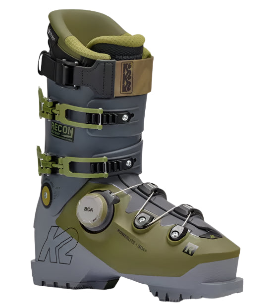 K2 Recon 130 BOA Ski Boots 2025 - Men's High-Performance Alpine Ski Boots for All-Mountain Skiing | Perfect for Resort Skiing, Backcountry Adventures & Freeride Terrain
