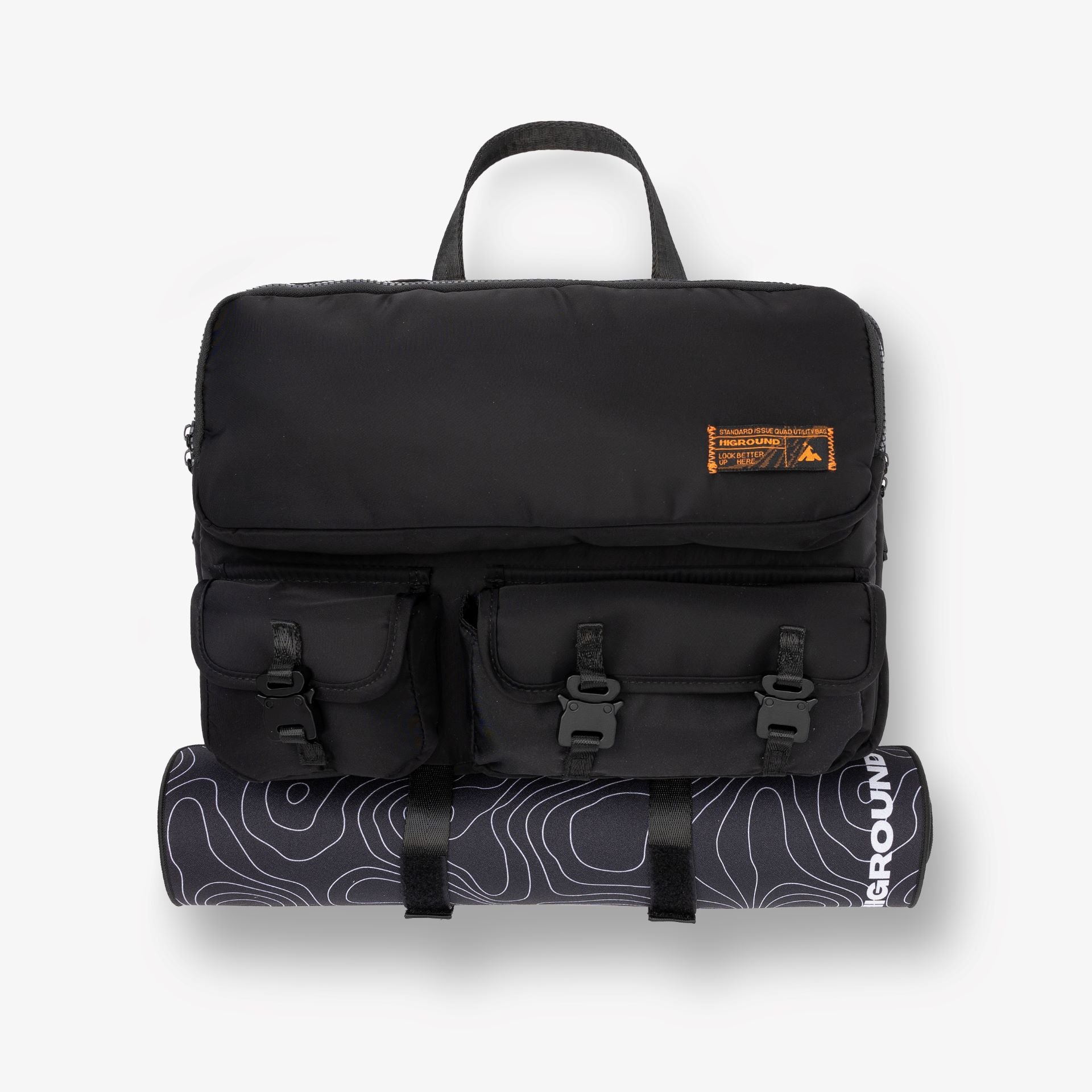 Quad Utility Bag 2.0 - Durable Multi-Purpose Storage Organizer for Outdoor, Camping, Hiking & Everyday Use
