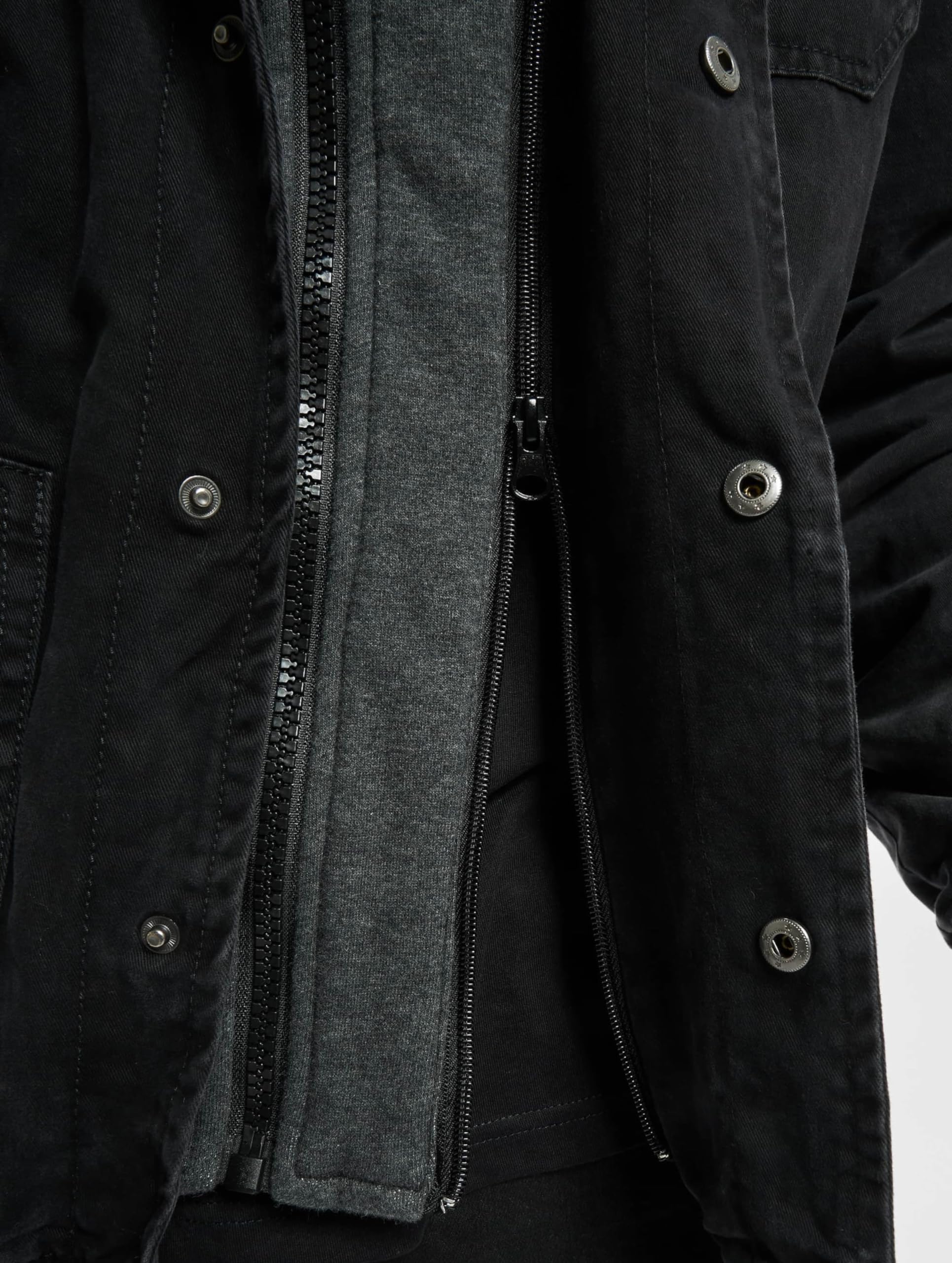 Men's Dayton Jacket - Black Washed Denim Jacket for Men | Stylish Casual & Outdoor Wear | Perfect for Everyday Use, Date Nights & Travel