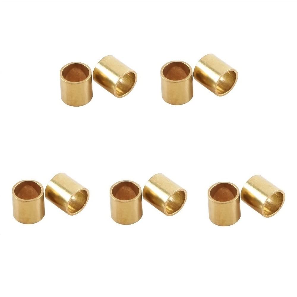 GT2 Belt Clamp - 10 Pack Durable 3D Printer Belt Clamps with Copper Buckles for 6mm GT2 Belts | Secure Wire Cable Connector for 3D Printing, CNC Machines & DIY Projects