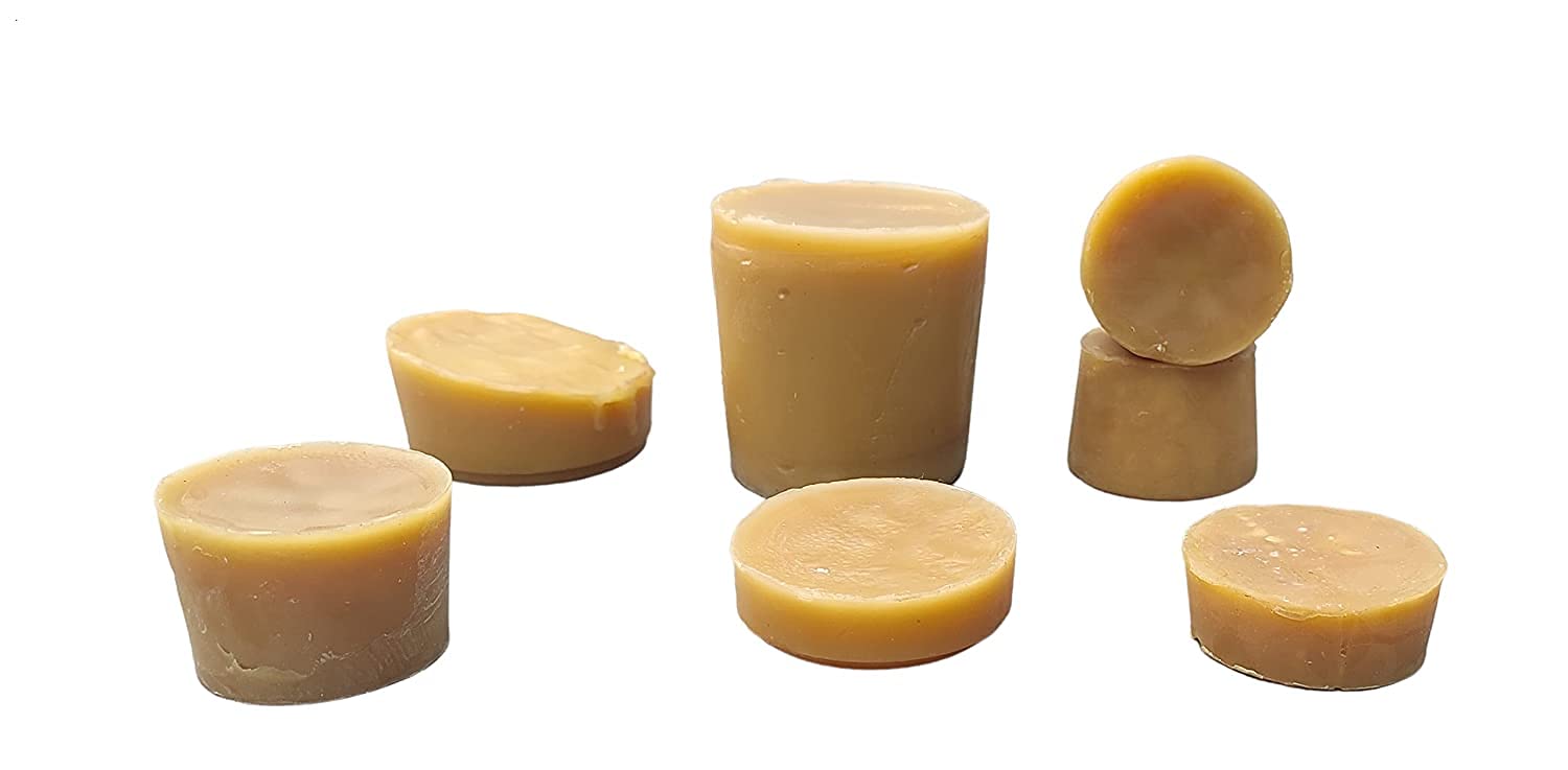 KIDDLY MART 100% Pure Premium Grade Beeswax - 200g for Natural Skin Care, Homemade Candles, DIY Crafts & Beauty Products | Perfect for Lip Balms, Soap Making & Wood Polish