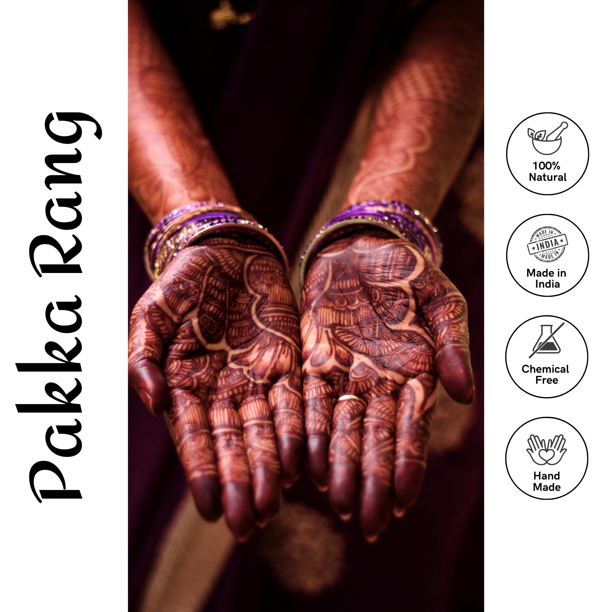 CareOne Gallery Instant Henna Outline Paste Mehendi Cone - Pack of 12 | Natural Brown Color | Long Lasting & Chemical-Free | Includes 3 Full Hand Stencils | Perfect for Weddings, Festivals & DIY Body Art