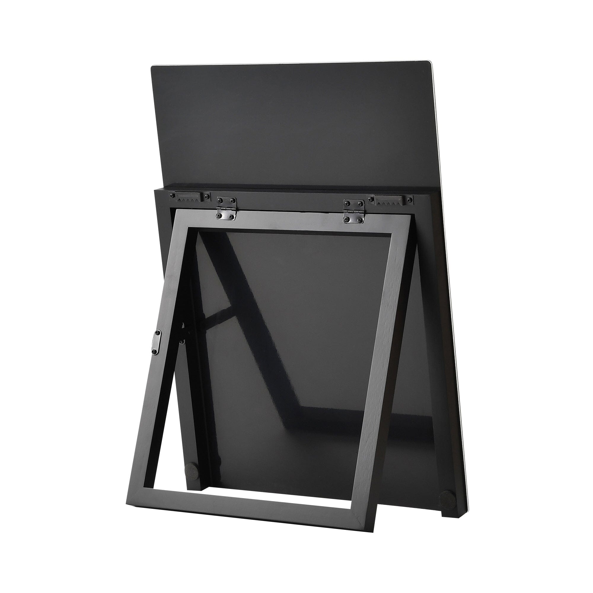 Modern White Graphic Wall Mirror - Stylish Home Decor for Living Room, Bedroom & Bathroom - Perfect for Enhancing Interior Design & Adding Elegance