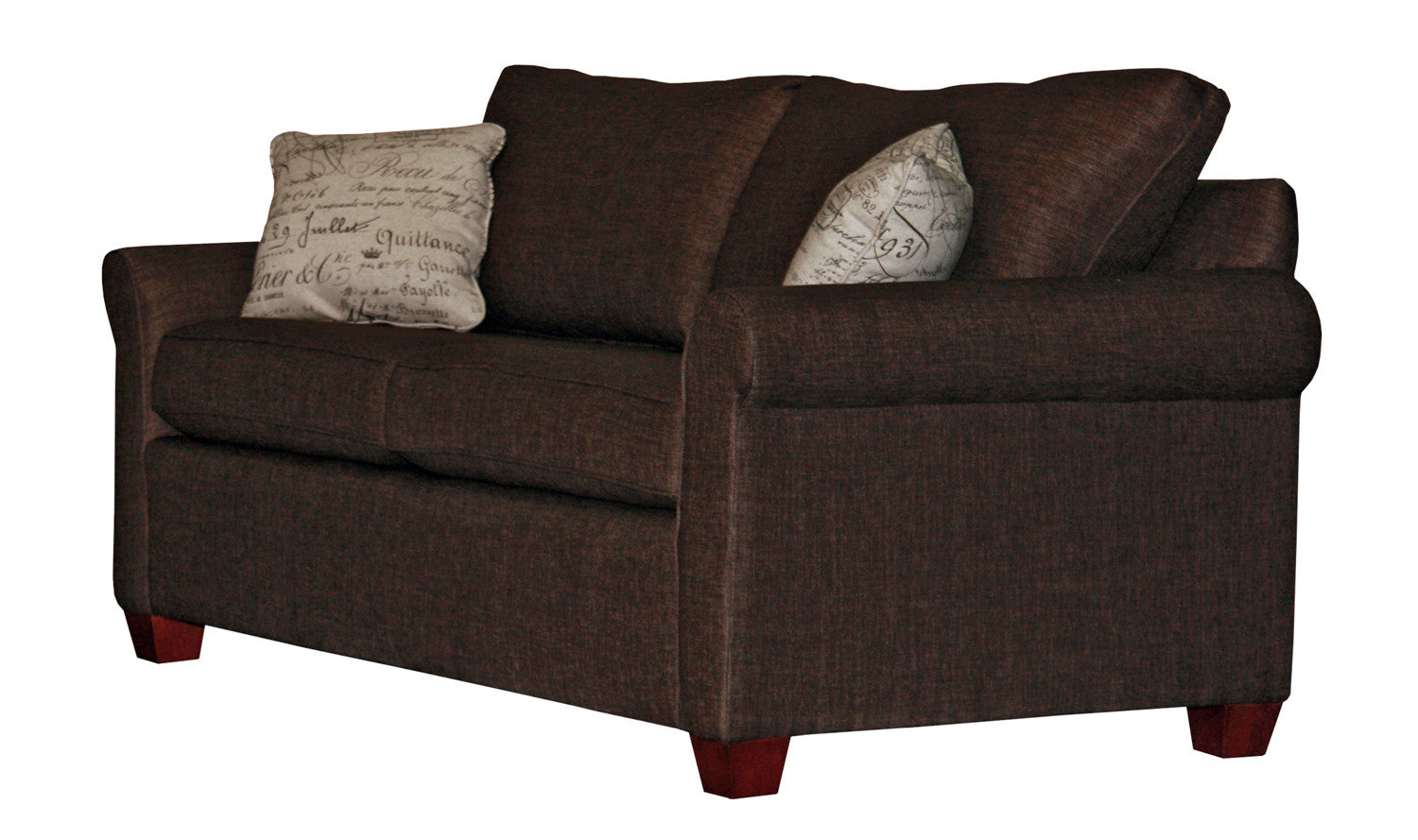 Douglas Condo Sofa - Modern 3-Seater Loveseat for Small Spaces, Compact Apartment Living Room Furniture - Perfect for Studio Apartments, Dorms & Cozy Homes