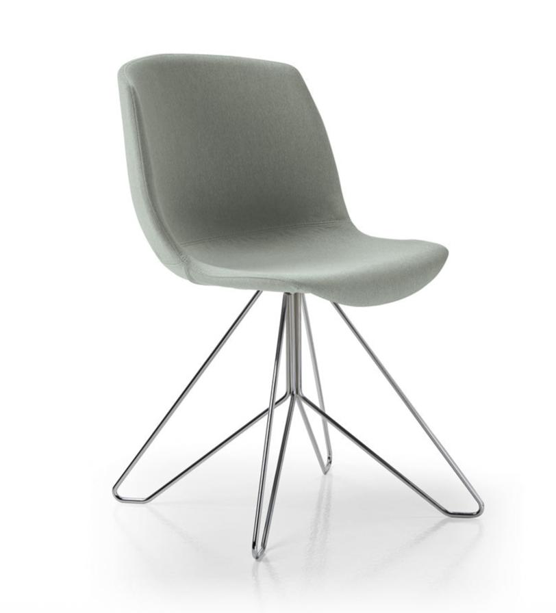 Comfortable Cocoon Chair with CLIP Base - Cozy Upholstered Lounge Chair for Living Room, Bedroom, or Reading Nook