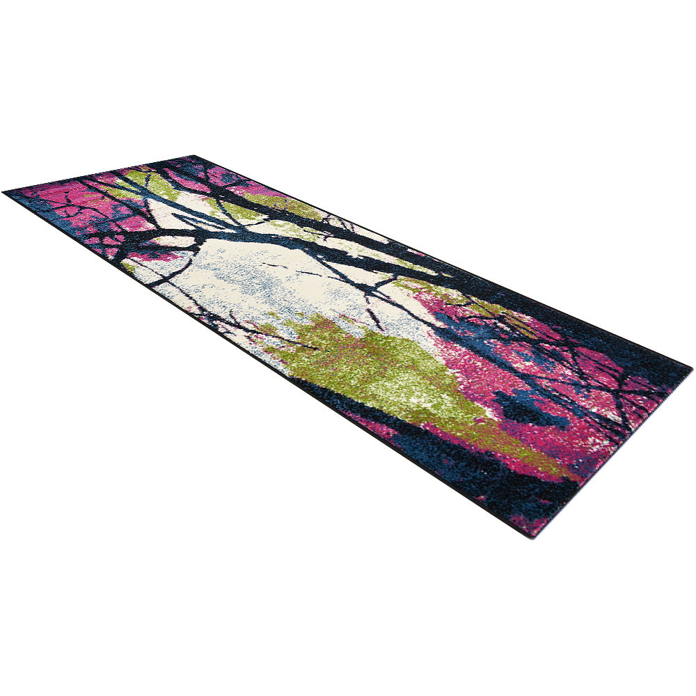 Premium Iris Machine Woven Rug - Soft Non-Slip Area Rug for Living Room, Bedroom, or Office - Home Decor & Floor Covering