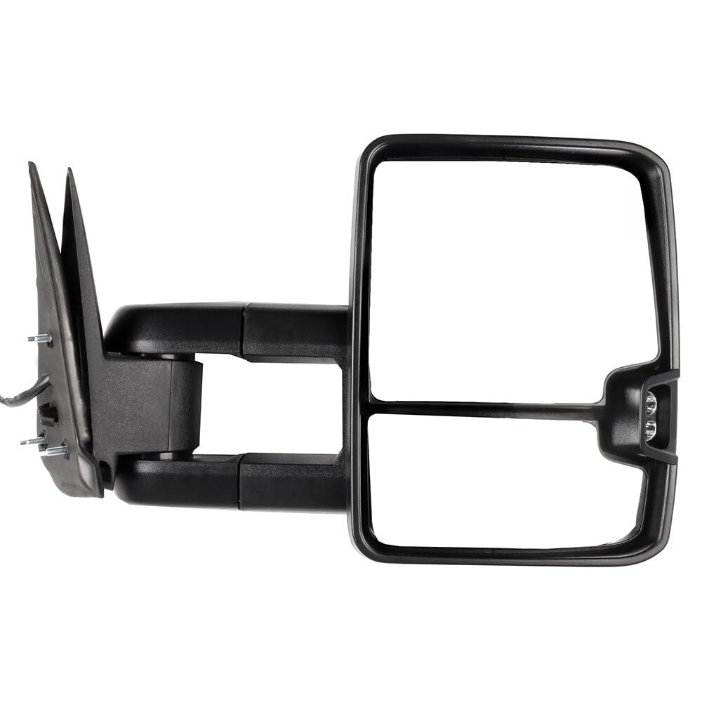 ECCPP Power Heated Towing Mirrors for 2003-2006 Chevy Silverado & GMC Sierra - Dynamic Running Lights, Arrow Turn Signals, Reverse Lights - Perfect for Towing, Camping & Off-Road Adventures