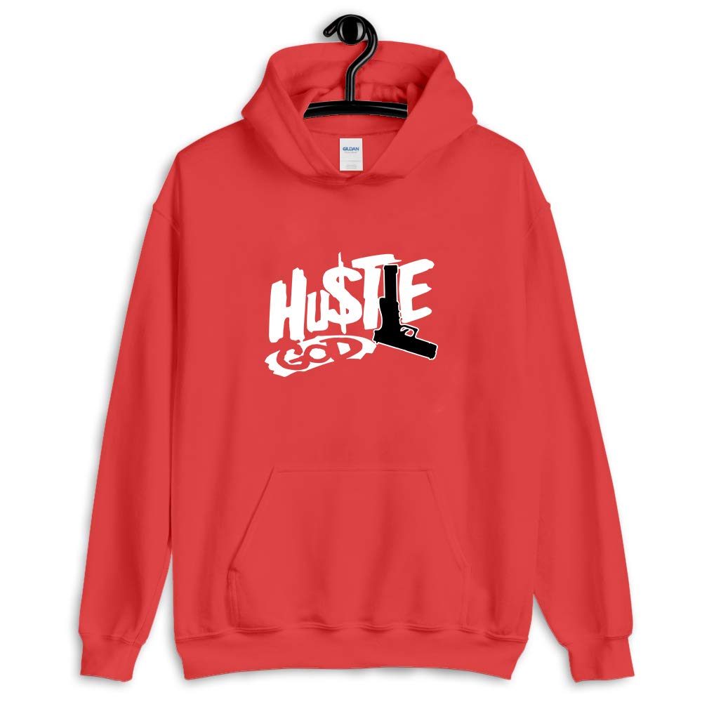 Mozzy Hustle God Graphic T-Shirt for Men Women Youth - Cool Streetwear Hip Hop Tee - Birthday Gift Idea - Long Sleeve Shirt Hoodie & Sweatshirt in Black - Perfect for Concerts, Parties and Casual Wear