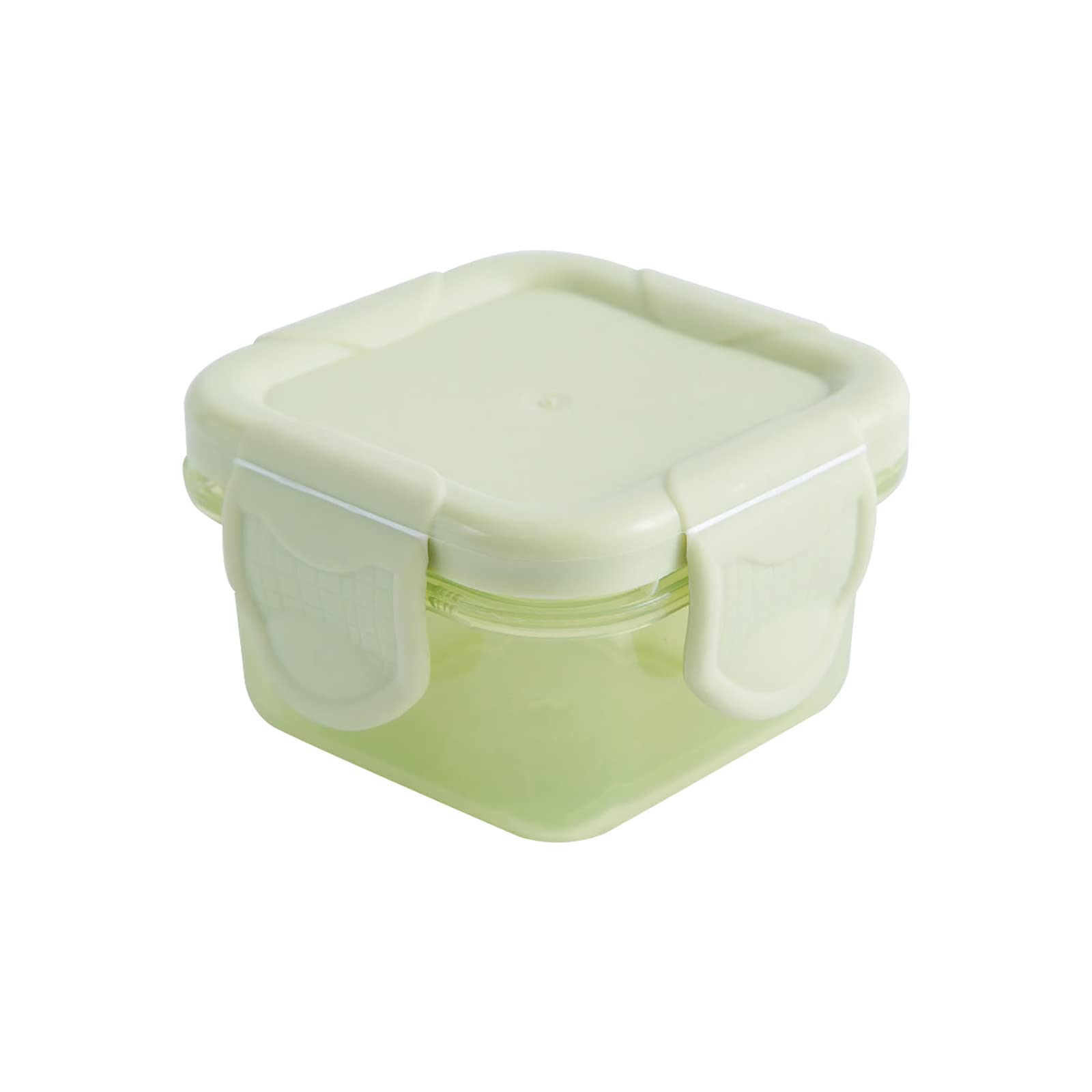 Mini Plastic Food Storage Containers with Lids - Small Airtight Square Lunch Boxes for Kids & Adults | BPA-Free Reusable Meal Prep Containers for School, Office, Leftovers & Fridge Organization