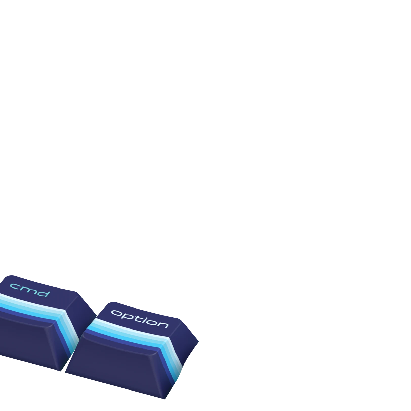 Synth Sunrise Limited Edition Keycaps - Custom Mechanical Keyboard Keycaps for Gaming & Typing - Perfect for PC, Mac, and Laptop Enthusiasts