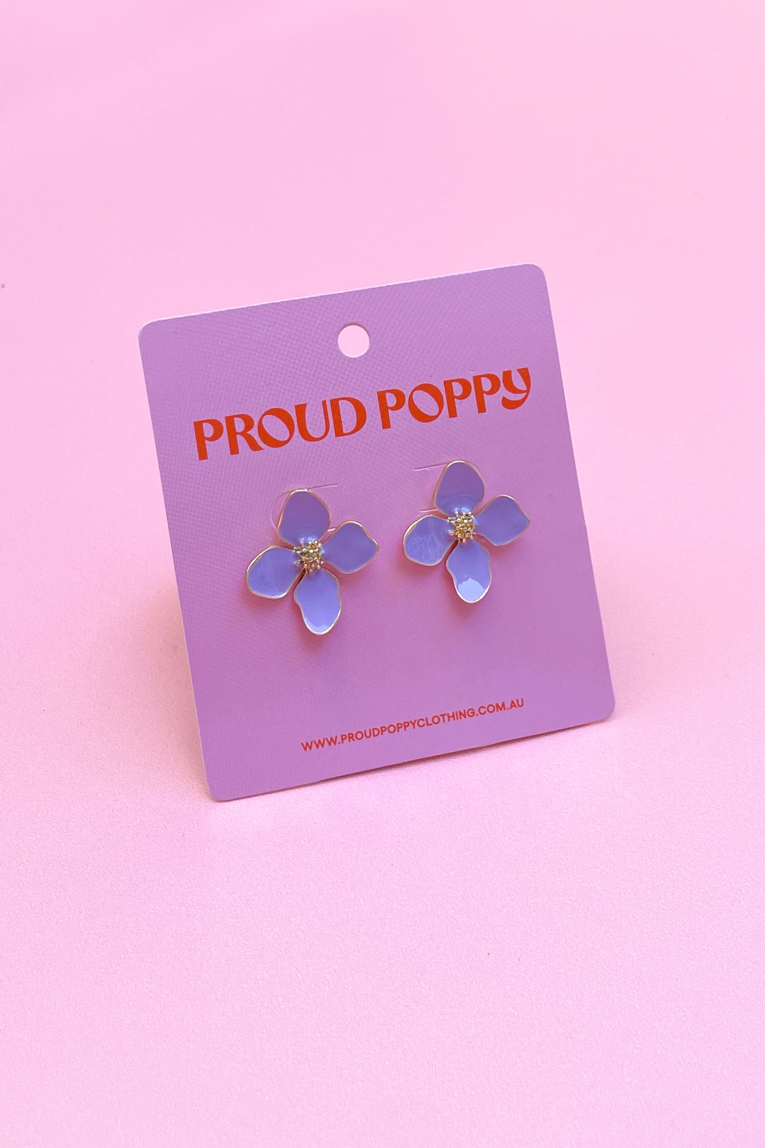 Elegant Purple Flower Earrings for Women - Dainty Floral Studs or Drops - Perfect for Weddings, Parties & Everyday Wear