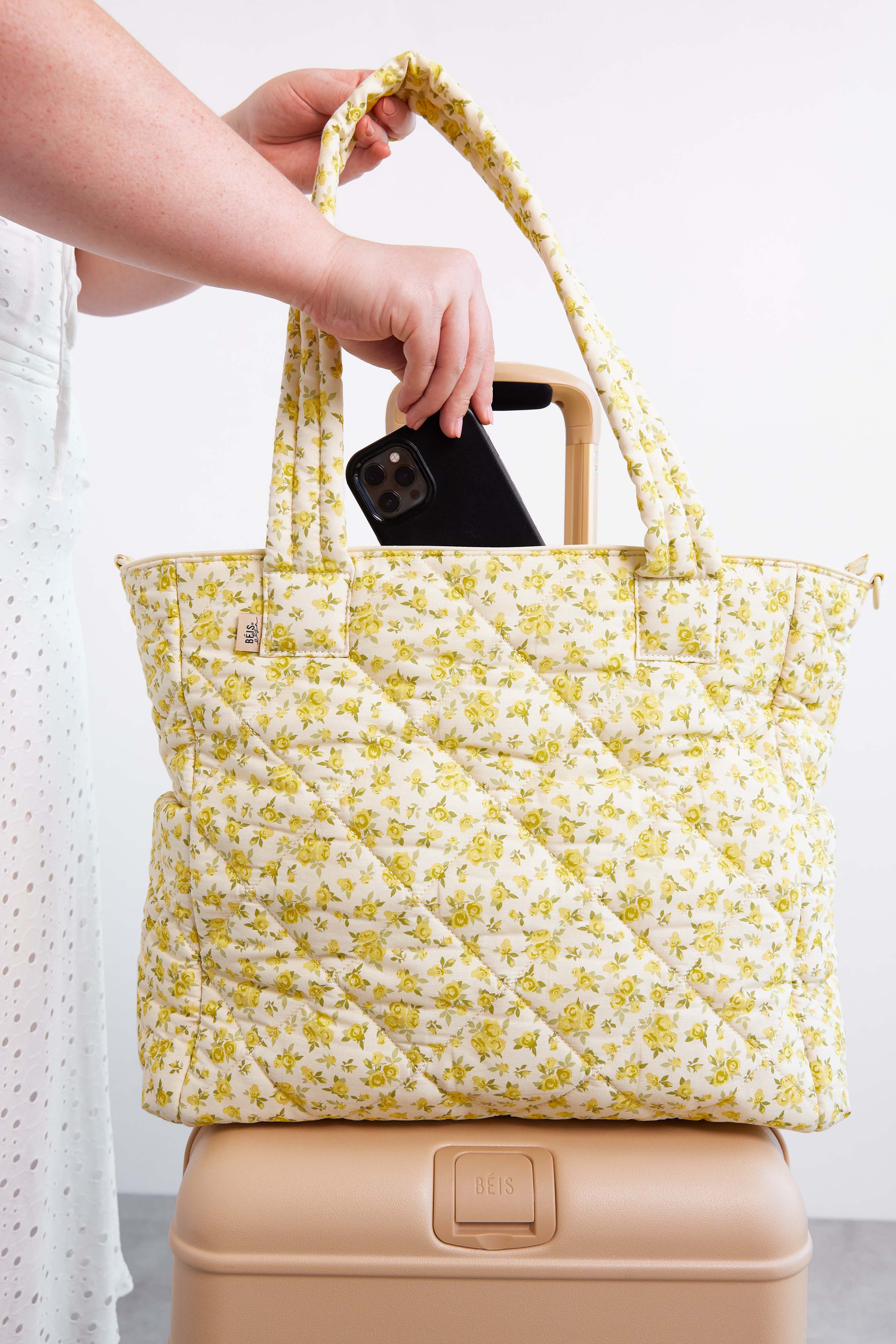 Stylish Garden Party Tote Bag - Durable & Spacious for Outdoor Events, Picnics, and Beach Trips | Perfect for Women's Summer Accessories