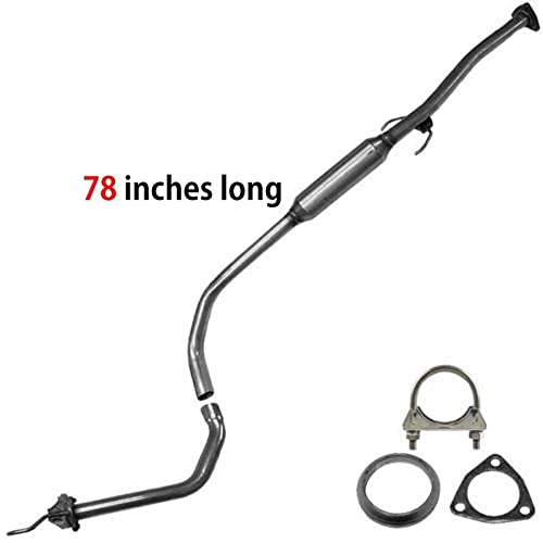 Stainless Steel Exhaust Resonator for Honda Civic & Acura EL 1.6L - Performance Upgrade