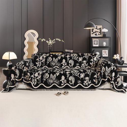57# Cottage Floral Black