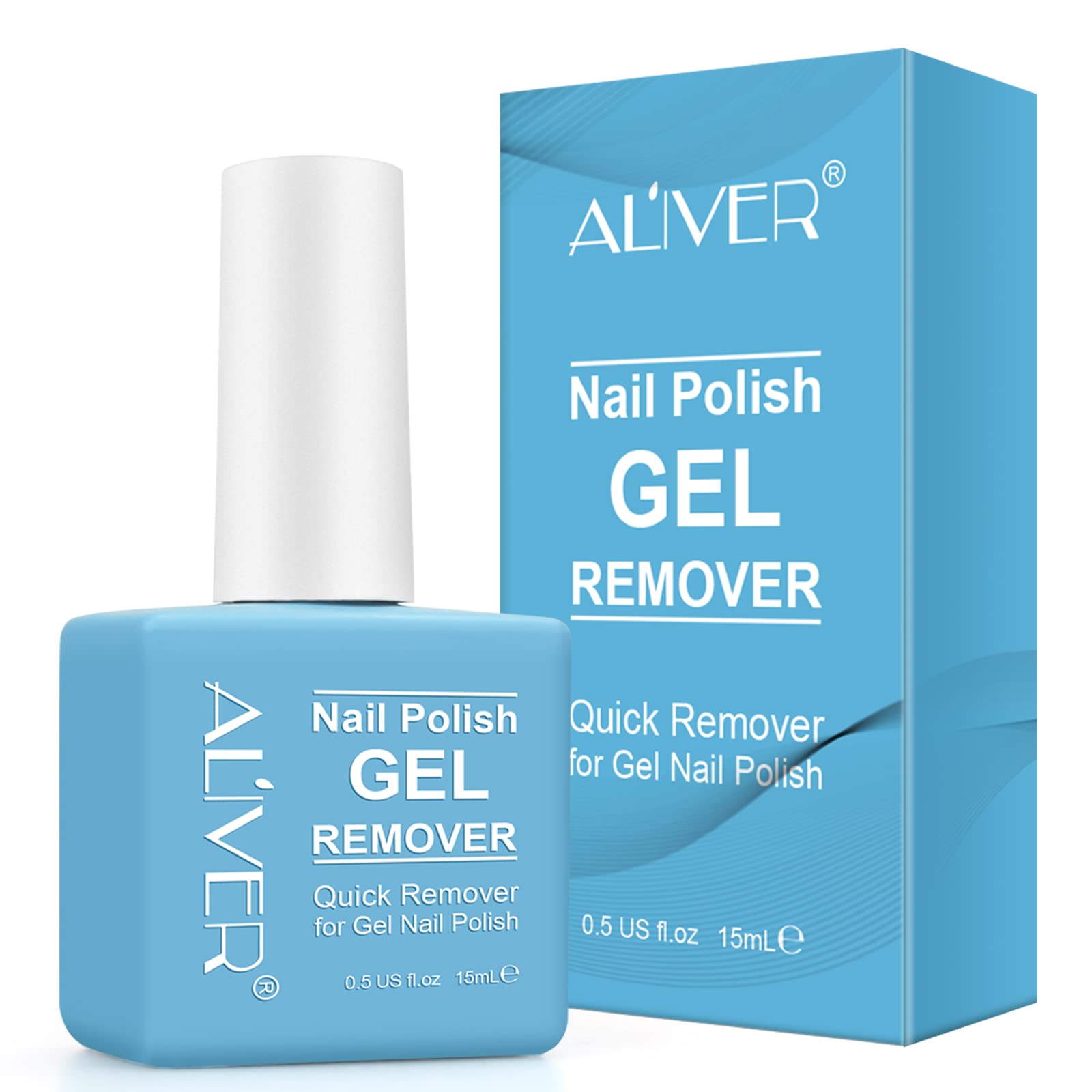IKZEE Gel Nail Polish Remover Kit - Fast Acting Nail Polish Remover for Gel & Acrylic Nails (2-3 Minutes) - Perfect for Home Manicures, Salon Use & DIY Nail Art