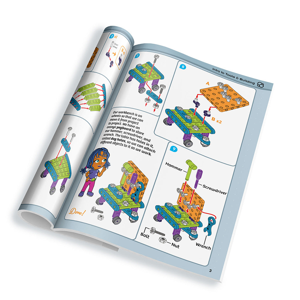 Kids First Intro to Tools & Building - STEM Learning Toy for Toddlers & Preschoolers - Perfect for Early Childhood Development & DIY Projects
