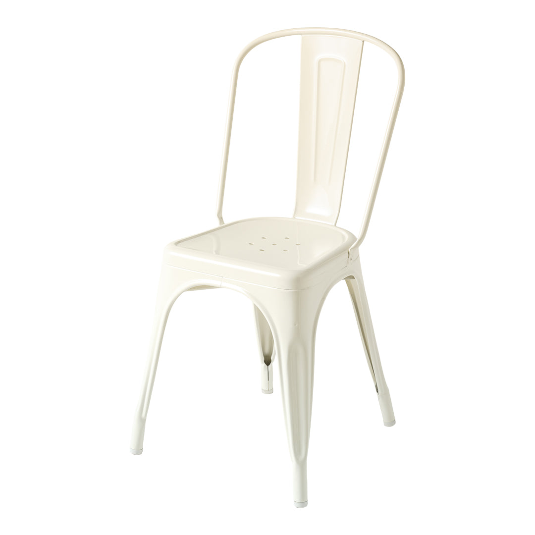 Modern Stackable Side Chair - Lightweight Dining Chair for Kitchen, Office & Small Spaces - Space-Saving Design for Home & Commercial Use