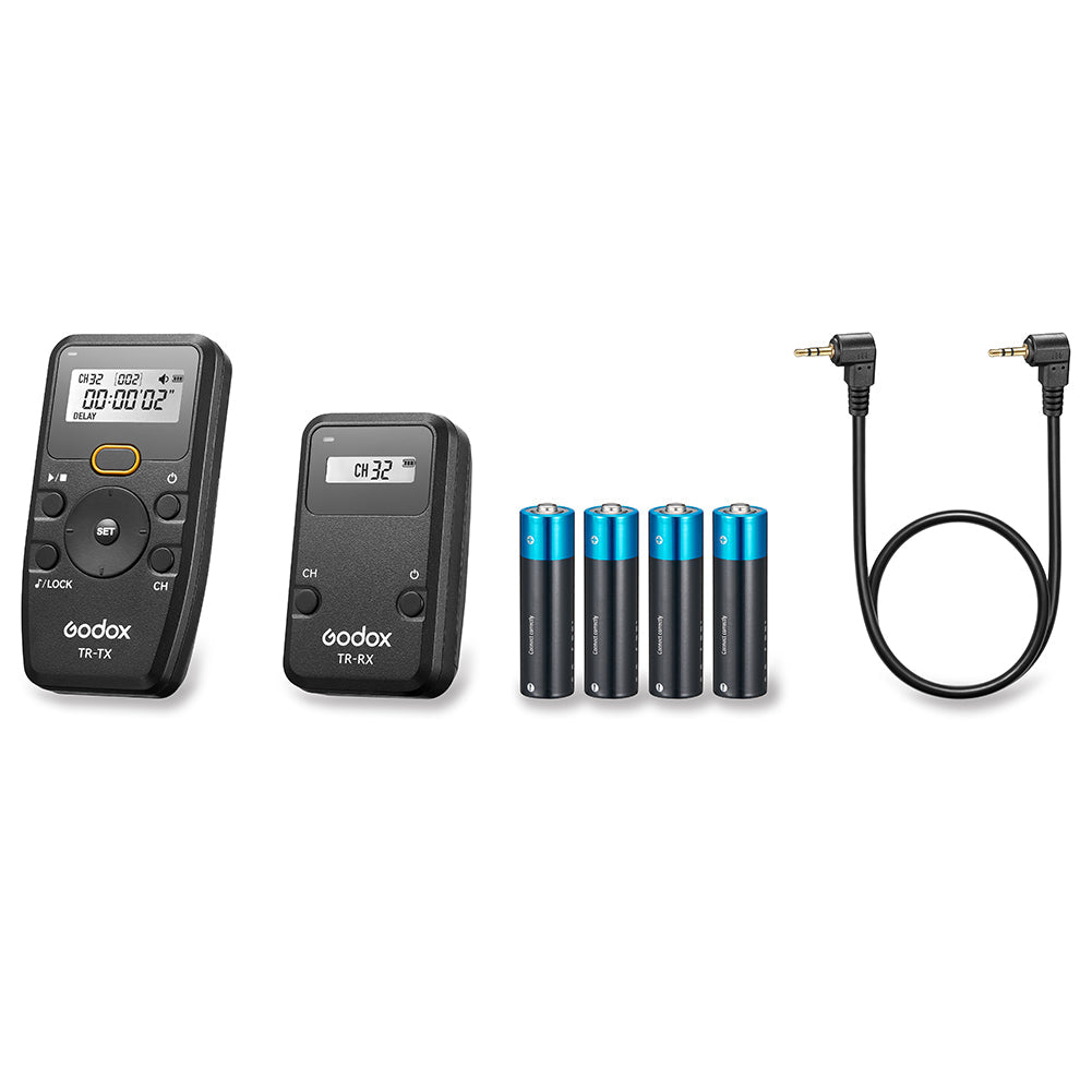Godox TR OP12 Wireless Timer Remote Control for Olympus OP12 - Perfect for Outdoor Photography, Studio Shoots & Group Photos