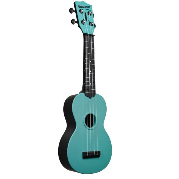 Aqua Mist Soprano Ukulele - 21 Inch Professional Hawaiian Guitar with Aquila Strings, Perfect for Beginners & Travel - Ideal for Beach, Camping & Outdoor Performances