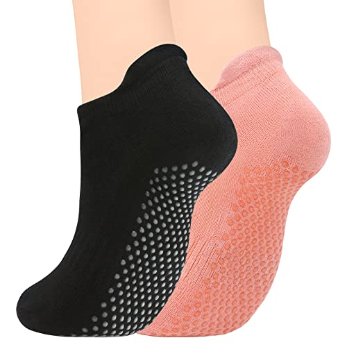 2 Pairs Black & Pink