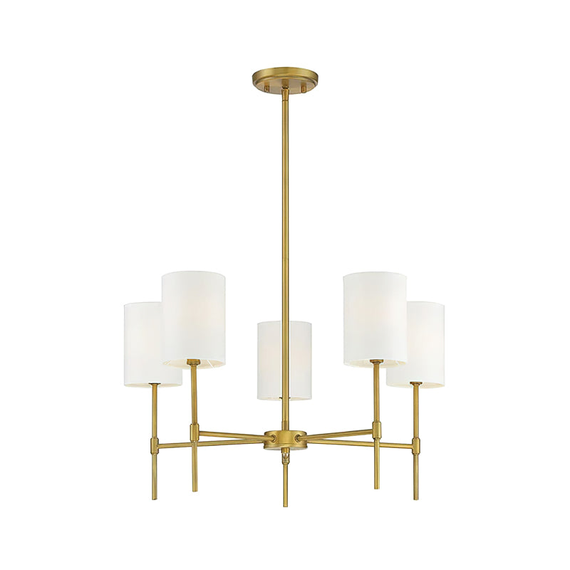 Camila Crystal Chandelier - Elegant Modern Ceiling Light Fixture for Dining Room, Living Room & Bedroom | Perfect for Home Decor & Wedding Events