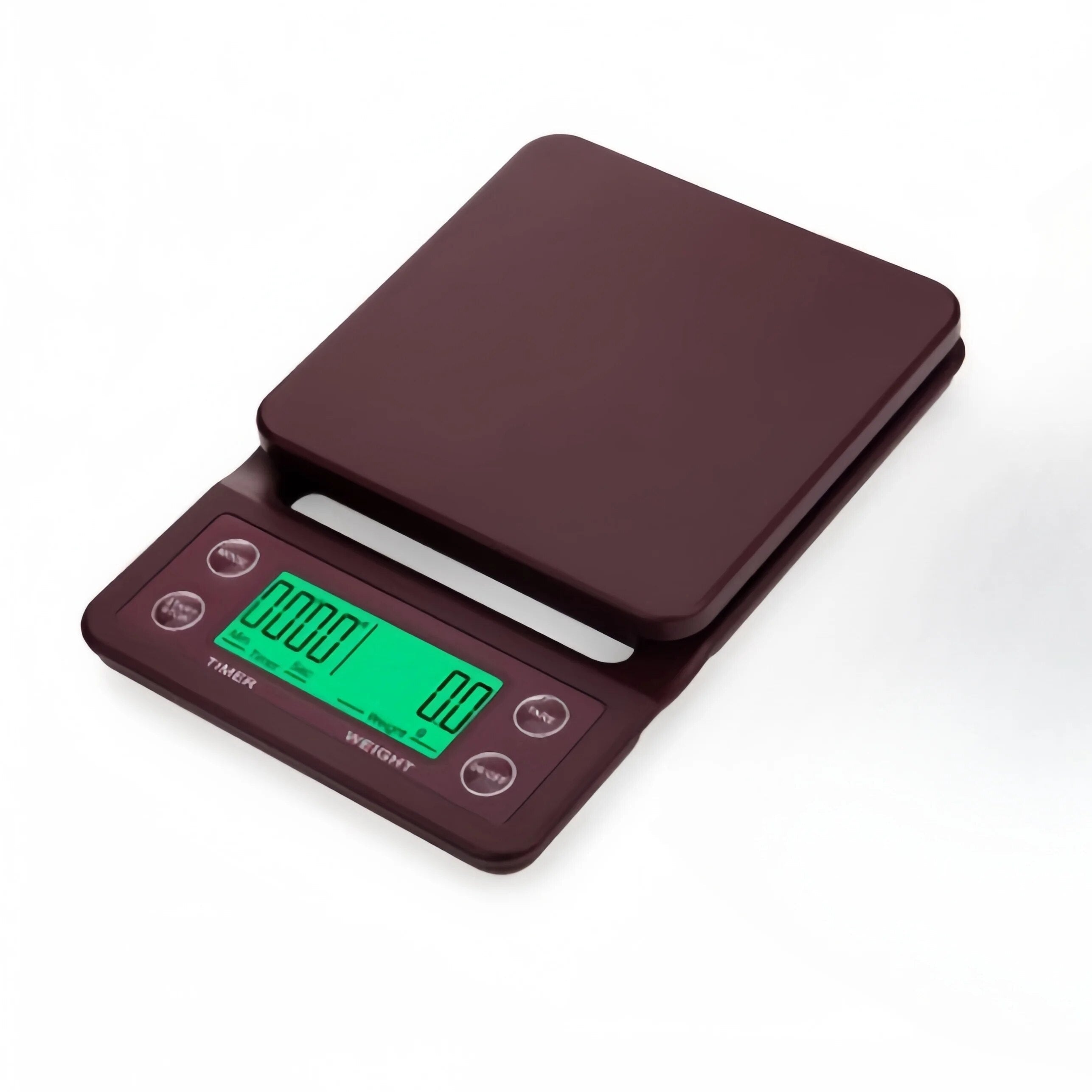 ANYCO Anygleam Digital Kitchen Timer & Coffee Scale - 5kg Capacity, Dark Grey - Perfect for Baking, Cooking, and Brewing Coffee