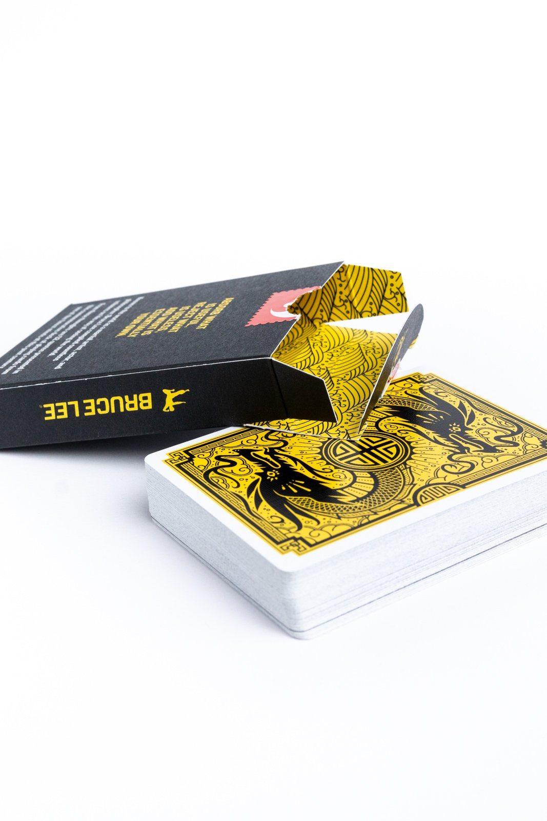Official Bruce Lee Playing Cards - Premium Collectible Deck for Poker, Blackjack & Magic Tricks - Perfect for Game Nights, Gifts & Martial Arts Fans