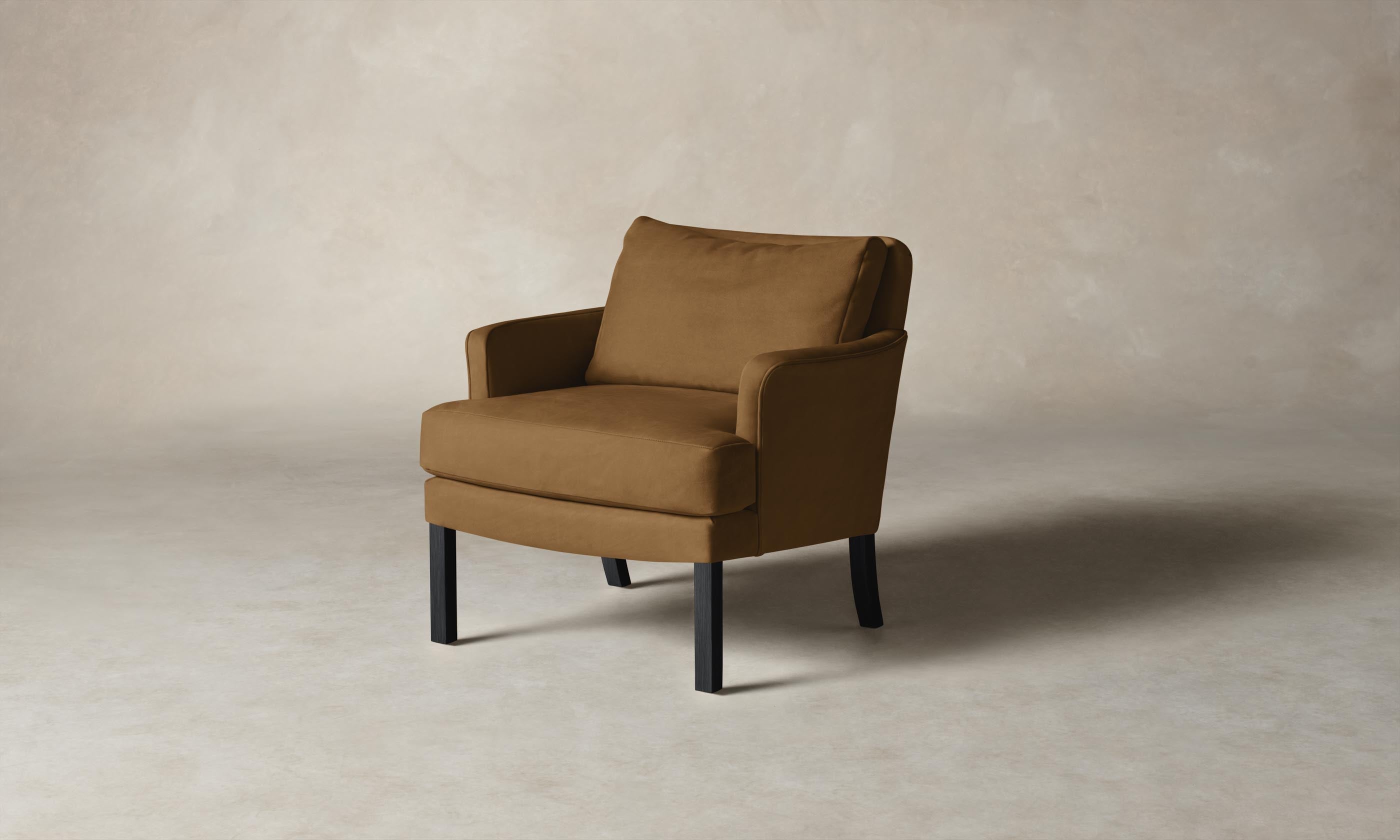 Premium Nubuck Leather Saddle Chair - The Kaye Chair for Home Office & Study Room - Ergonomic Leather Desk Chair for Comfortable Working & Reading