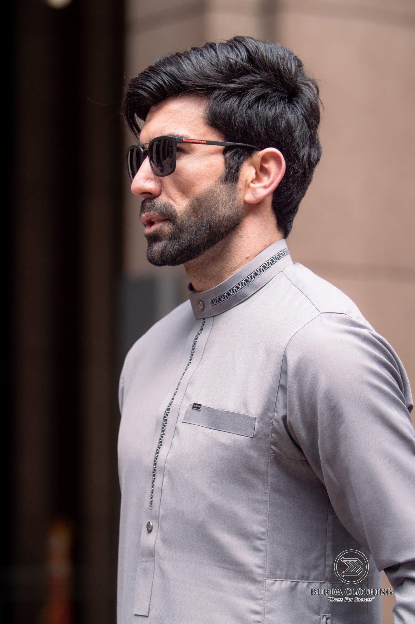 Premium Men's Thobe 511 - Traditional Arabic Robe for Eid & Special Occasions - Lightweight & Comfortable Islamic Dress for Prayer, Weddings & Daily Wear