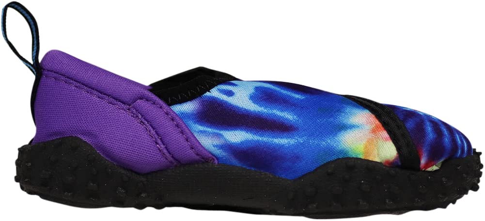 NORTY Wave Aqua Sock Water Shoes for Kids - Swim Beach Shoes for Boys & Girls - Quick-Dry Barefoot Water Socks - Non-Slip Aqua Shoes for Swimming, Surfing & Pool Play
