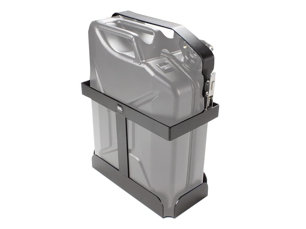 Front Runner Vertical Jerry Can Holder - Heavy Duty Water & Fuel Container Mount for Off-Road Trucks, Jeeps & SUVs - Perfect for Camping, Overlanding & Emergency Preparedness
